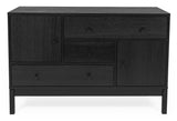 Woodman AbbeyWood Skænk - Sort/Charcoal - Unoliving.com