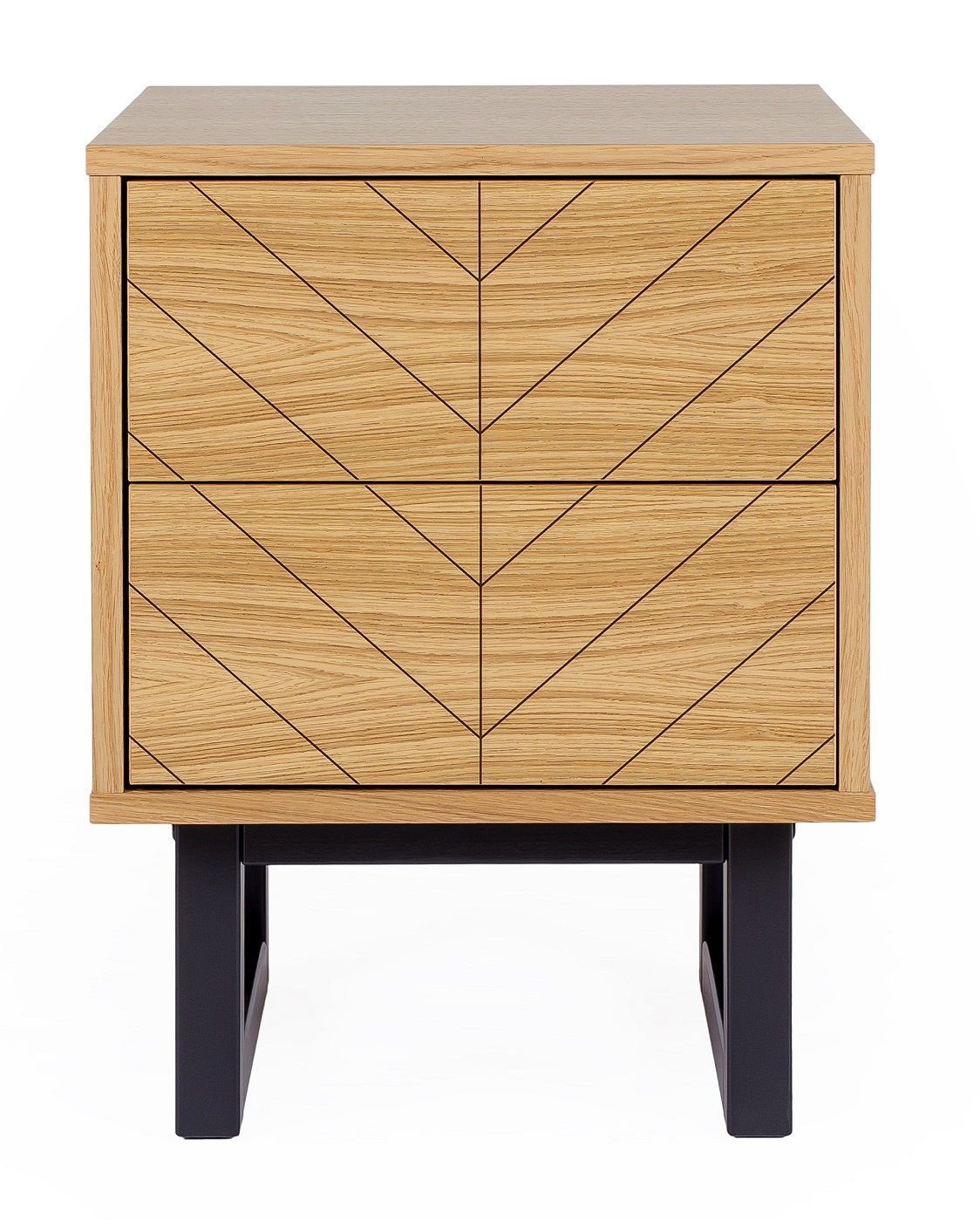 Woodman Camden Sengebord - Herringbone - Unoliving.com