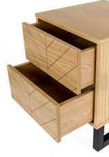 Woodman Camden Sengebord - Herringbone - Unoliving.com