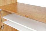 Woodman Loma Skrivebord - Eg/Hvid - Unoliving.com