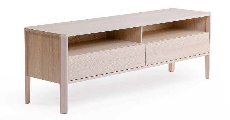 Woodman - Oslo Tvbord m/2 skuffer - MFC - Unoliving.com