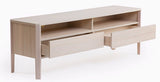 Woodman - Oslo Tvbord m/2 skuffer - MFC - Unoliving.com