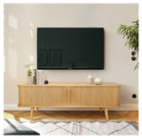 Rove TV-Bord, Natur eg, 138x40