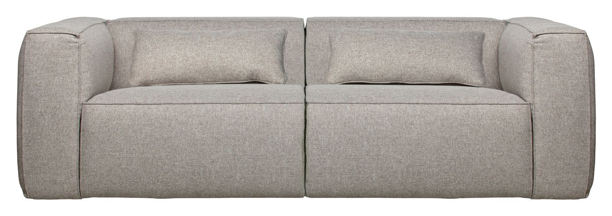 Woood Bean 3,5-pers. Sofa, Lysegrå - Unoliving.com