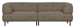 Lloyd 4-pers. Sofa, Mørkebrunt Melange - Unoliving.com