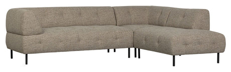 Lloyd Hjørnesofa, Højre, Brown Melange - Unoliving.com