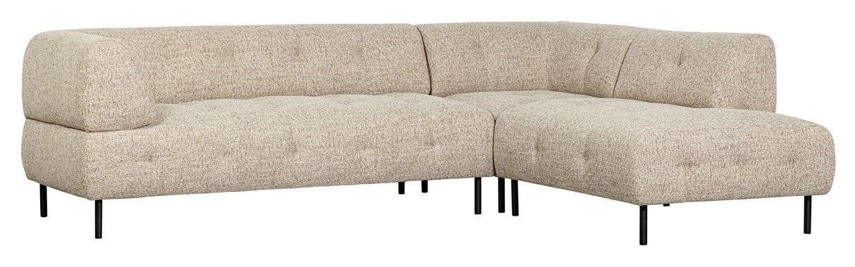 Lloyd Sofa m. chaiselong, Højrevendt Natural Melange - Unoliving.com