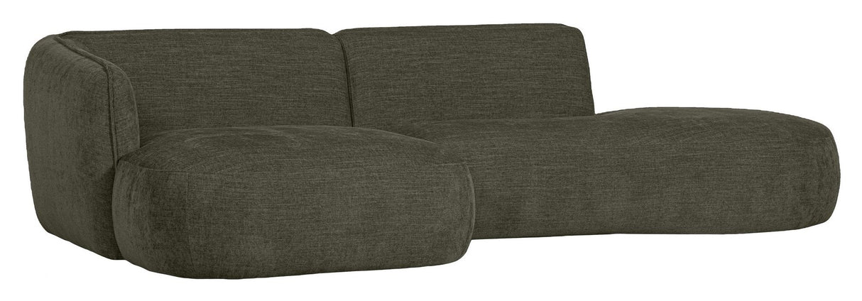 Polly Sofa m. chaiselong, Venstre, Grøn - Unoliving.com