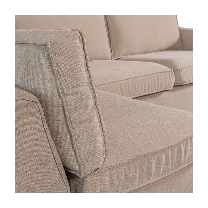 Freek Hjørnesofa Venstre, Beige - Unoliving.com