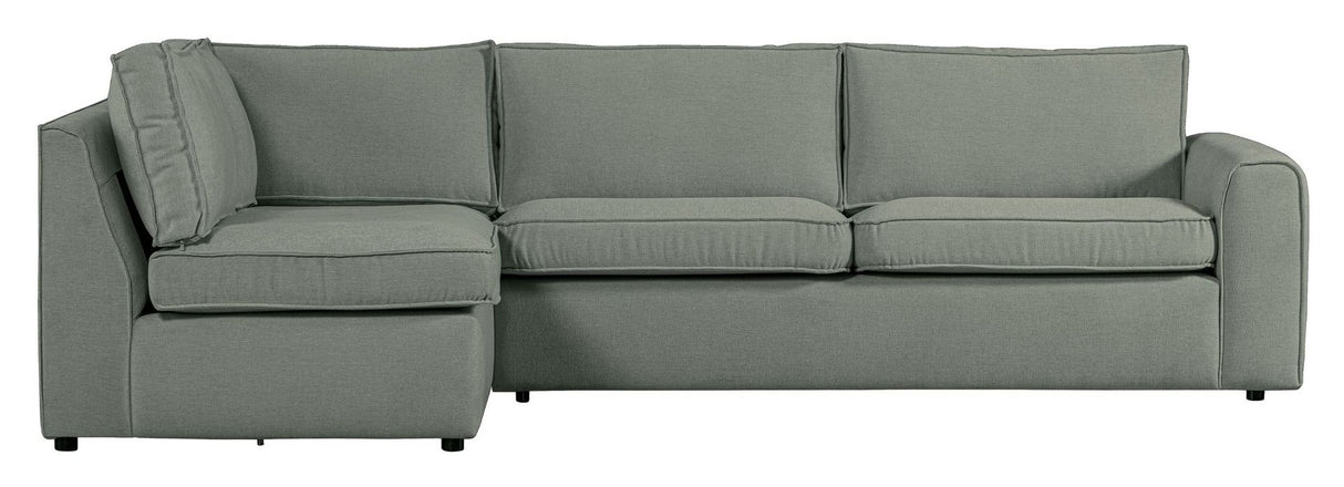 Freek Hjørnesofa, Venstre, Light Denim Blue - Unoliving.com