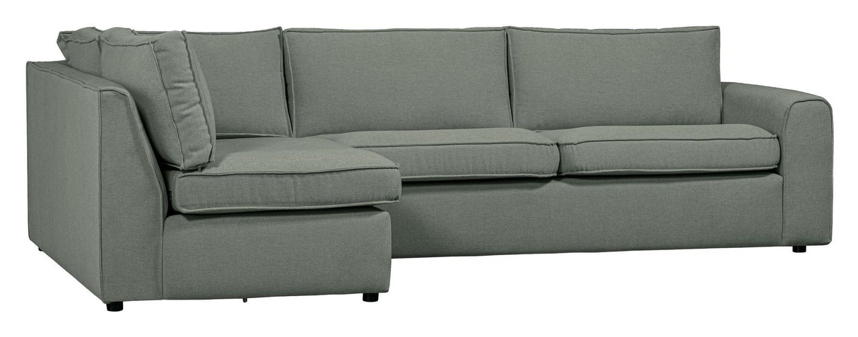 Freek Hjørnesofa, Venstre, Light Denim Blue - Unoliving.com