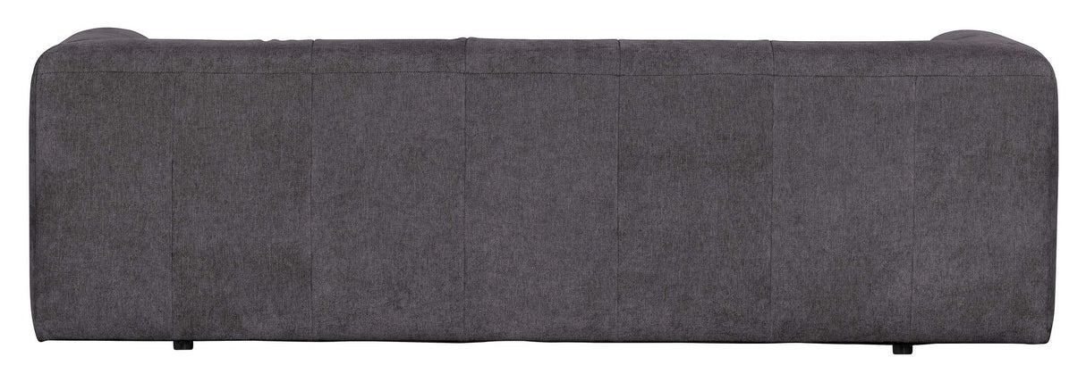 Woood Grid 3-pers. Sofa, Mørkegrå Chenille - Unoliving.com