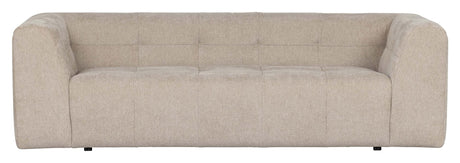 Woood Grid 3-pers. Sofa, Sand Chenille - Unoliving.com