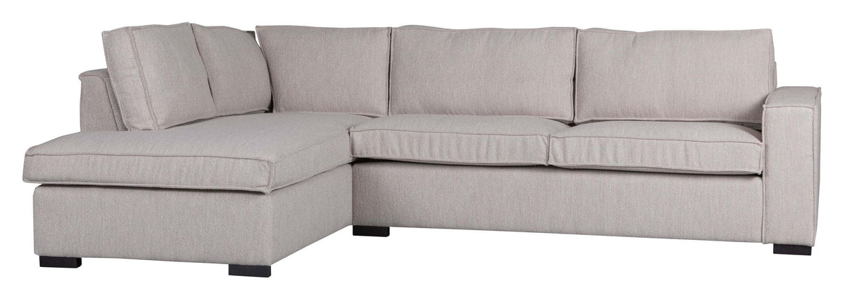 Woood Hajo Sofa m. venstrevendt chaiselong, Natur Bouclé - Unoliving.com