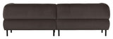 Lloyd 4-pers. Sofa, Mat cast iron velour - Unoliving.com