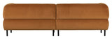 Lloyd 4-pers. Sofa, Mat cinnamon velour - Unoliving.com