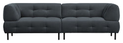 Lloyd 4-pers. Sofa, Mat cloud velour - Unoliving.com