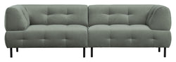 Lloyd 4-pers. Sofa, Mat waterplant velour - Unoliving.com