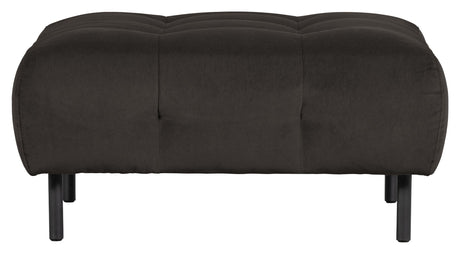 Lloyd Puf, Mat cast iron velour - Unoliving.com