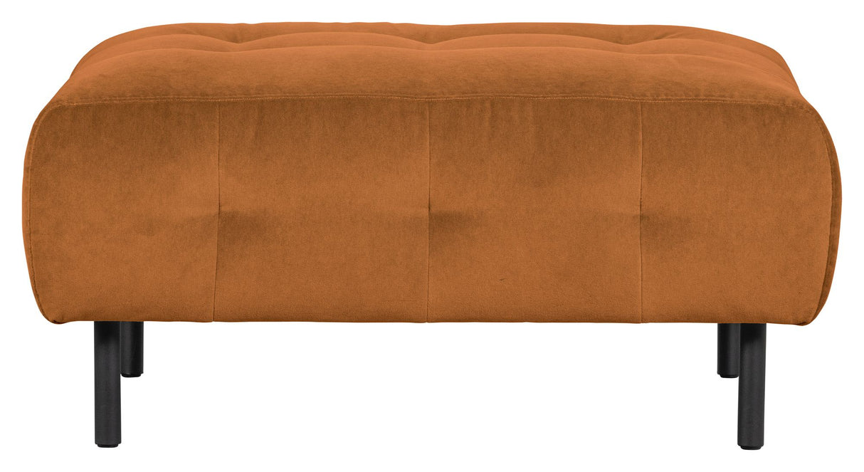 Lloyd Puf, Mat cinnamon velour - Unoliving.com