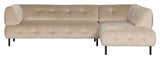 Lloyd Sofa m. chaiselong, højrevendt - Beige - Unoliving.com