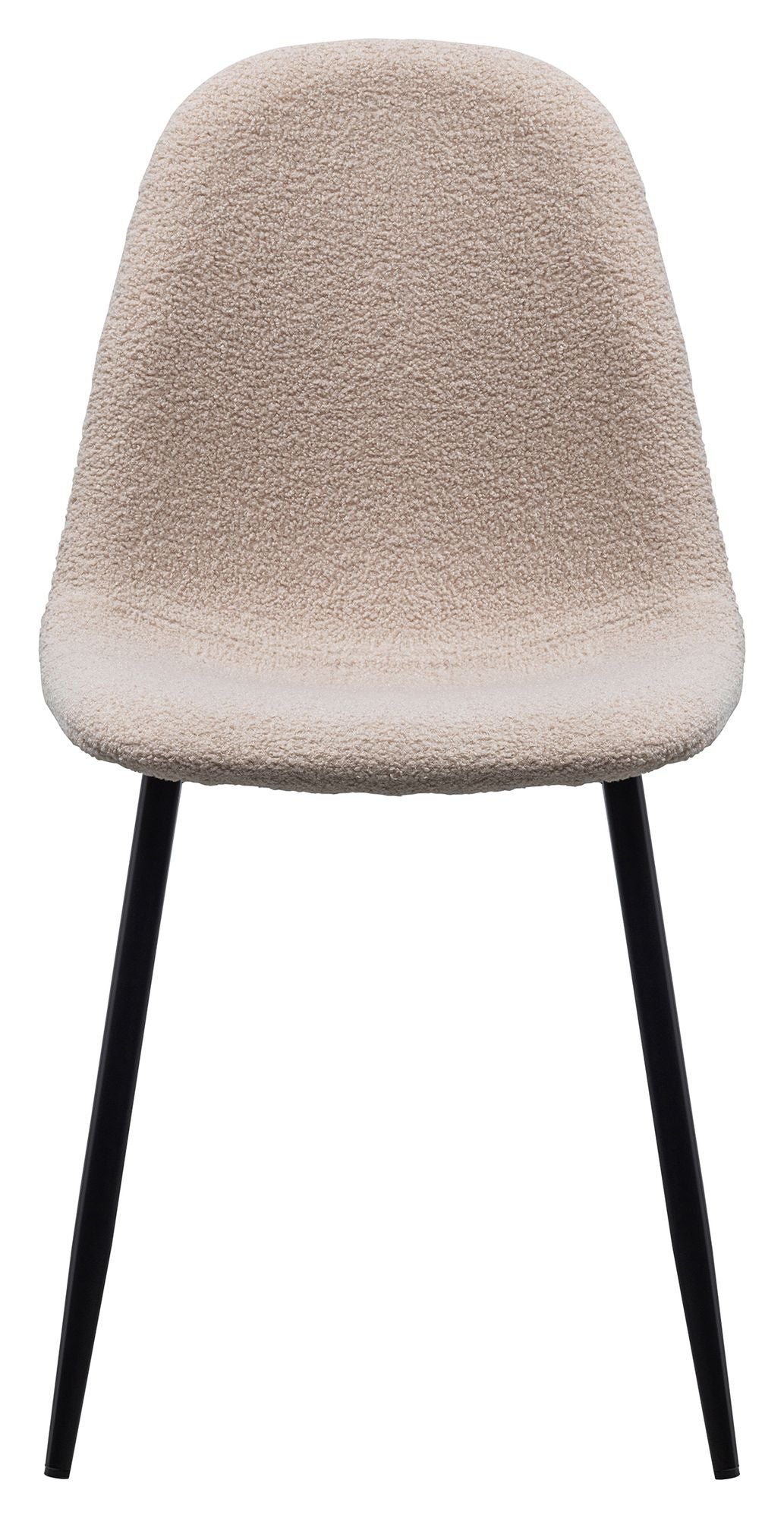 Marije Spisebordsstol - Taupe Teddy - Unoliving.com