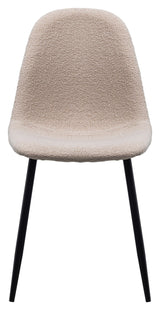 Marije Spisebordsstol - Taupe Teddy - Unoliving.com