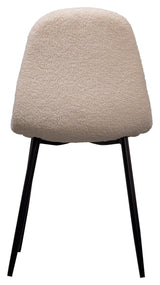 Marije Spisebordsstol - Taupe Teddy - Unoliving.com