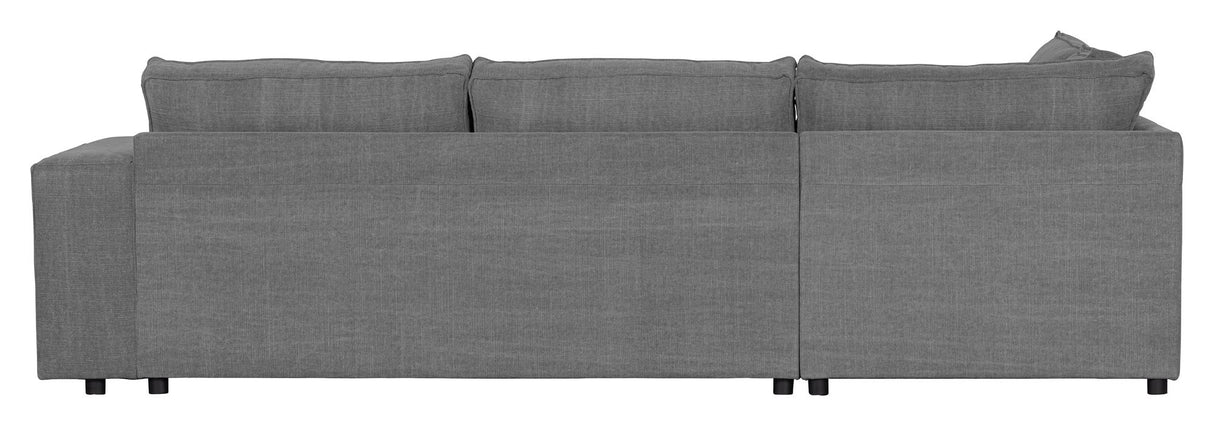 Woood Randy Sofa m. venstrevendt chaiselong, Anthracite - Unoliving.com