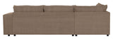 Woood Randy Sofa m. venstrevendt chaiselong, Khaki - Unoliving.com