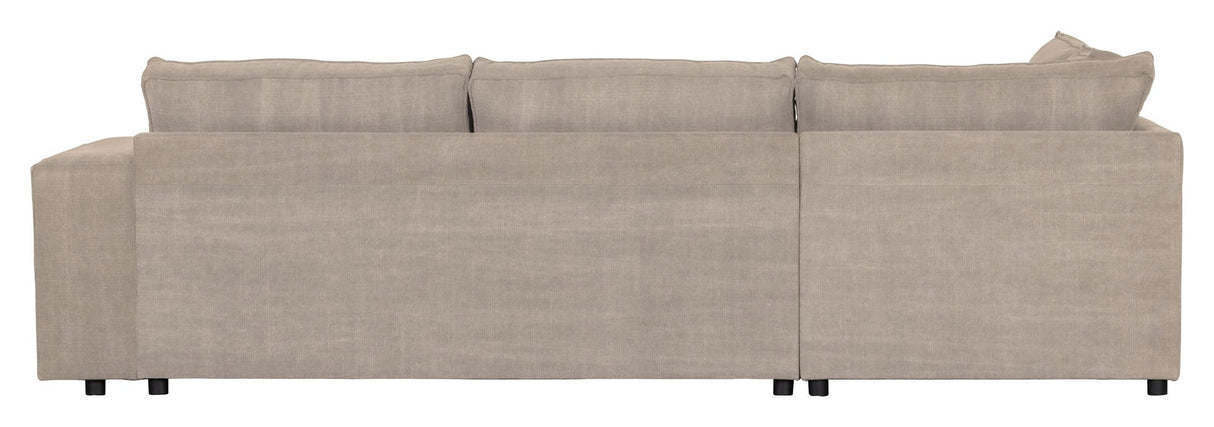 Woood Randy Sofa m. venstrevendt chaiselong, Sand - Unoliving.com