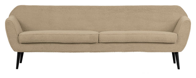 Rocco 4-pers. Sofa, Teddy Sand - Unoliving.com