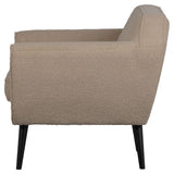 Rocco Loungestol Teddy Sand - Unoliving.com