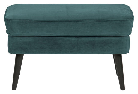 Woood Rocco Puf - Teal Velour - Unoliving.com