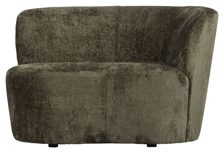 Stone Loungesofa, højrevendt - Varm grøn - Unoliving.com