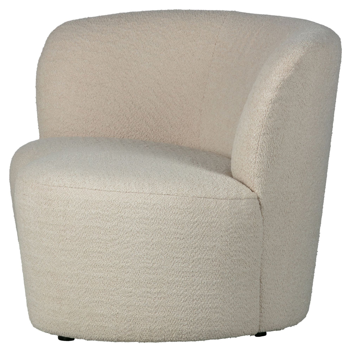 Woood Stone Loungesofa venstrevendt - Creme