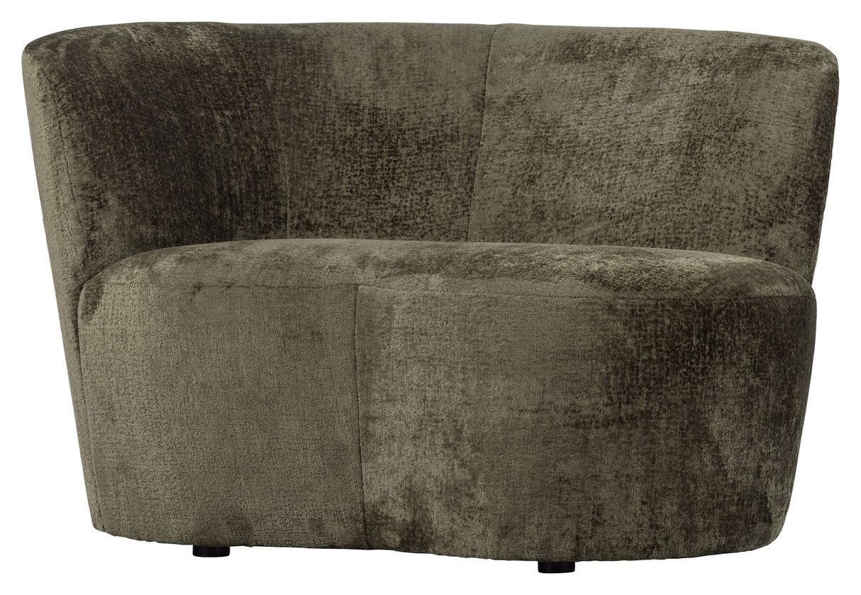 Stone Loungesofa, venstrevendt - Varm grøn - Unoliving.com