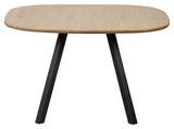 Tablo Spisebord, 130x130, Eg/Metal - Unoliving.com