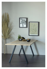 Woood Tablo Spisebord - Eg/V-ben, 200x90 - Unoliving.com