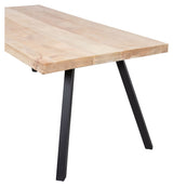 Woood Tablo Spisebord - White Wash/V-ben, 180x90 - Unoliving.com