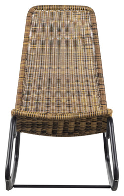 Tom Gyngestol Outdoor, Rattan/Sort metal - Unoliving.com