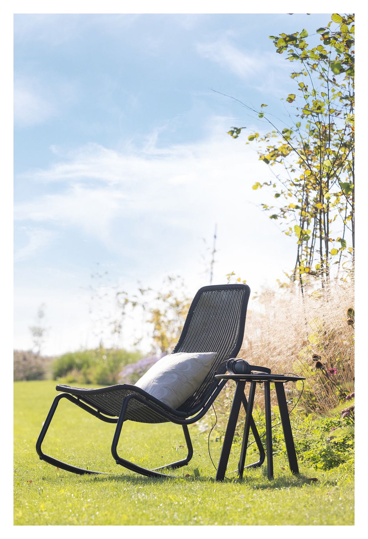 Tom Gyngestol Outdoor, Sort rattan/Metal - Unoliving.com