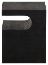 Toma Sidebord 40x40 - Sort - Unoliving.com