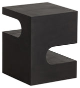 Toma Sidebord 40x40 - Sort - Unoliving.com