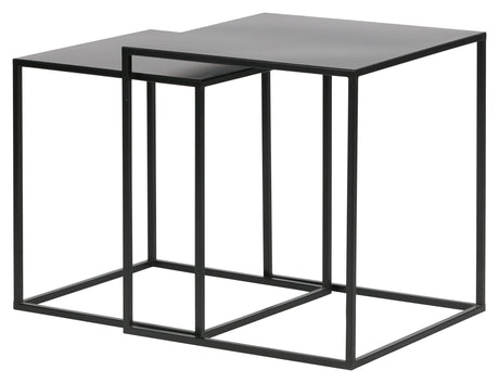 Ziva Indskudsbord - Sort Metal - Unoliving.com