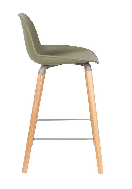 Zuiver Albert Kuip barstol - Grøn, SH: 65cm - Unoliving.com