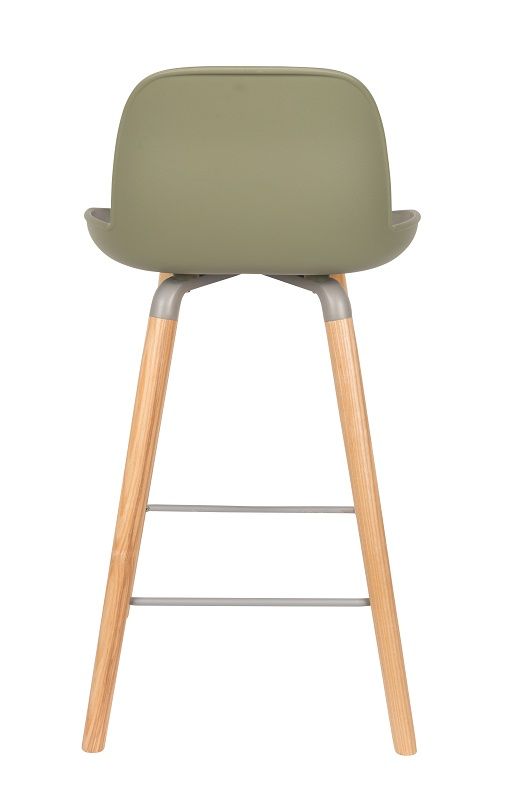 Zuiver Albert Kuip barstol - Grøn, SH: 65cm - Unoliving.com