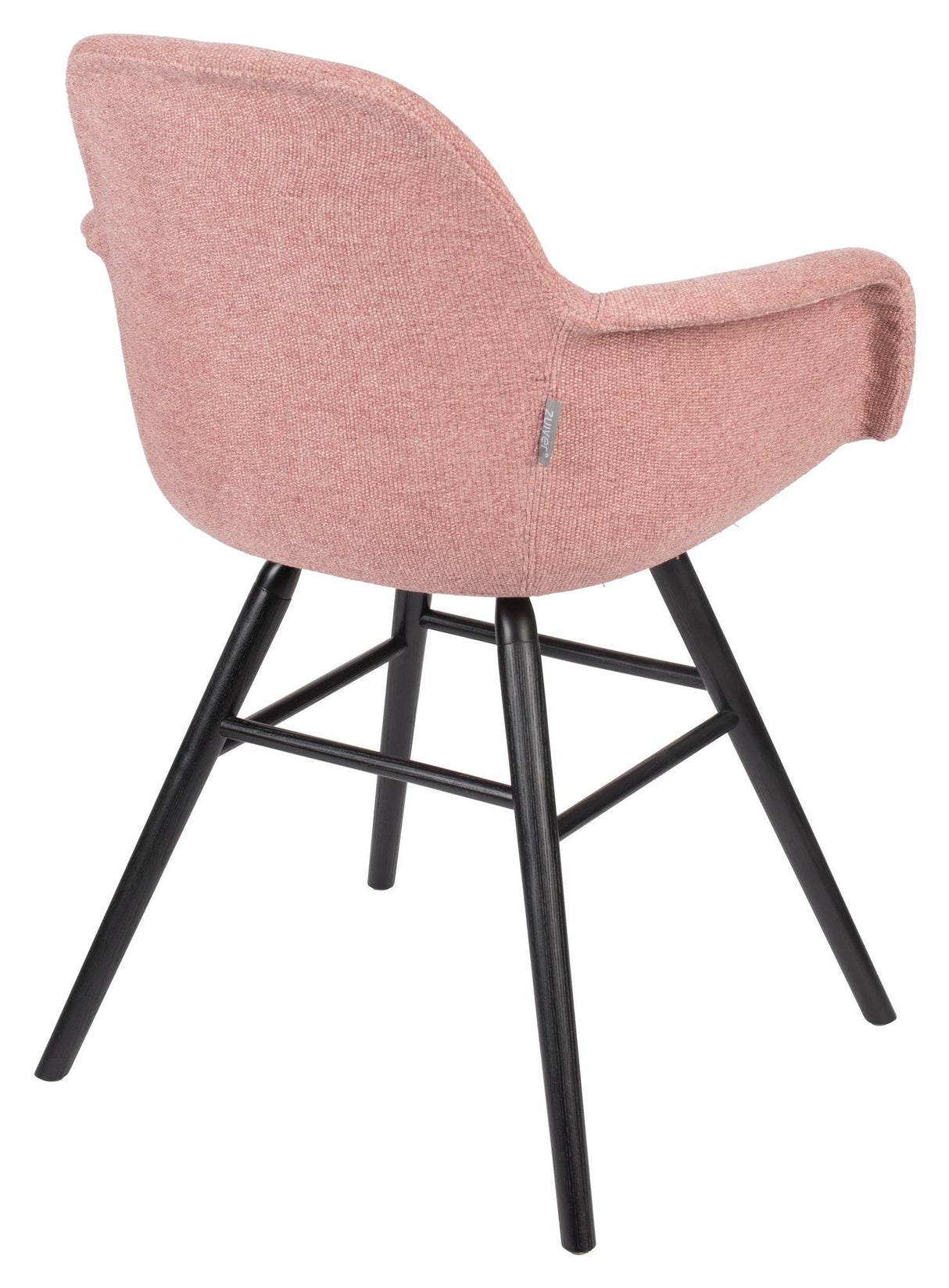 Zuiver Albert Kuip Spisebordsstol m. armlæn - Pink - Unoliving.com