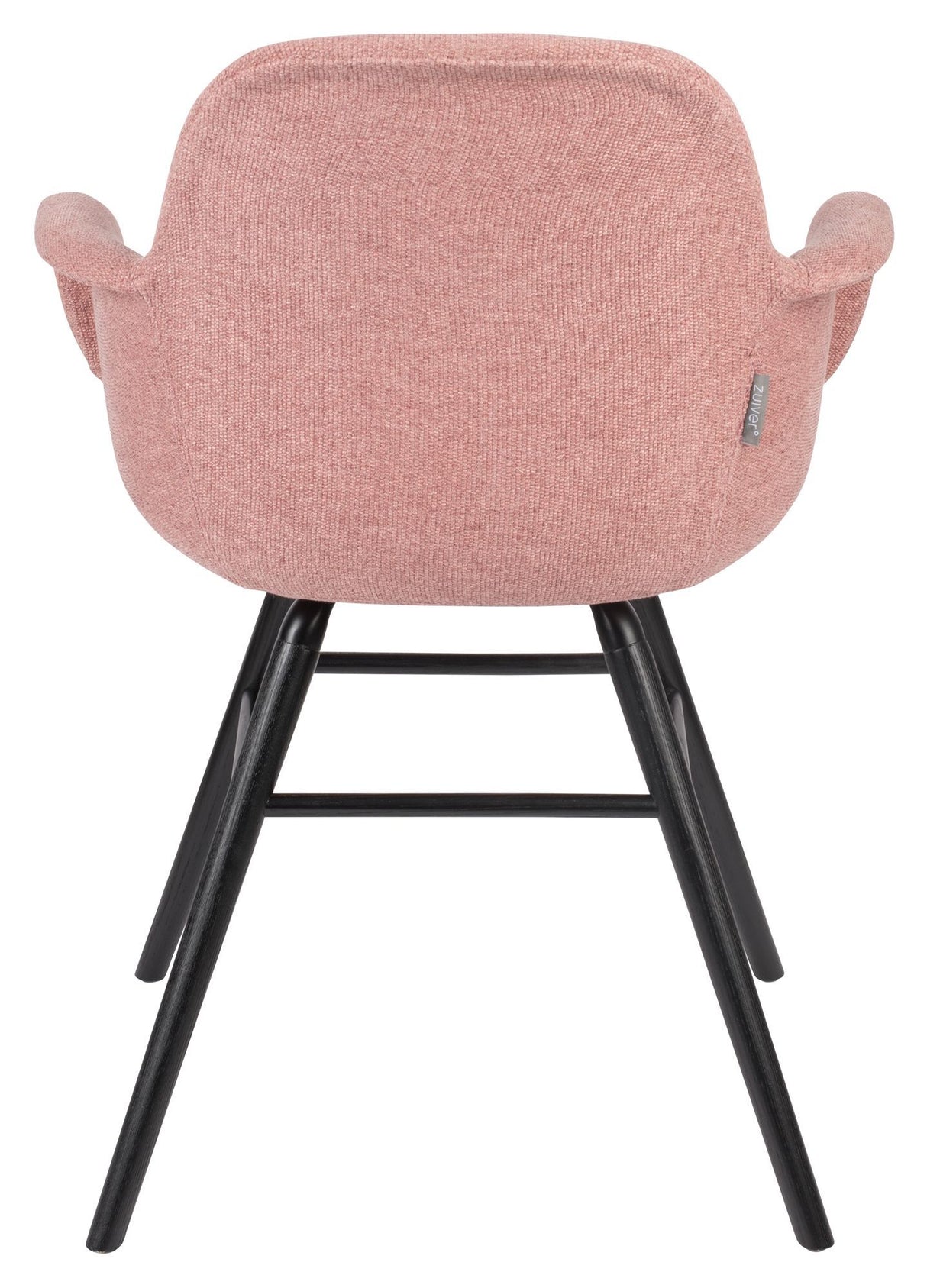 Zuiver Albert Kuip Spisebordsstol m. armlæn - Pink - Unoliving.com