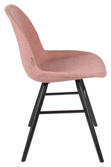 Zuiver Albert Kuip Spisebordsstol - Pink - Unoliving.com